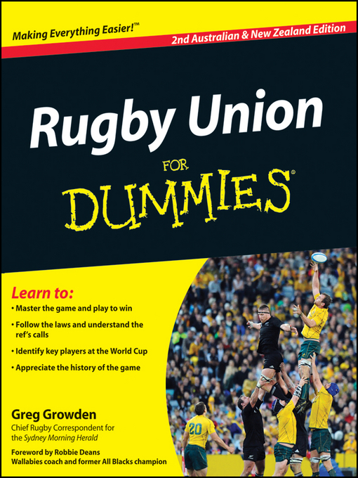 Title details for Rugby Union For Dummies by Greg Growden - Available